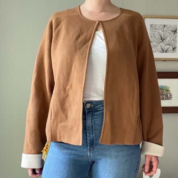 COZY CARAMEL CARDIGAN - Picture 4 of 6